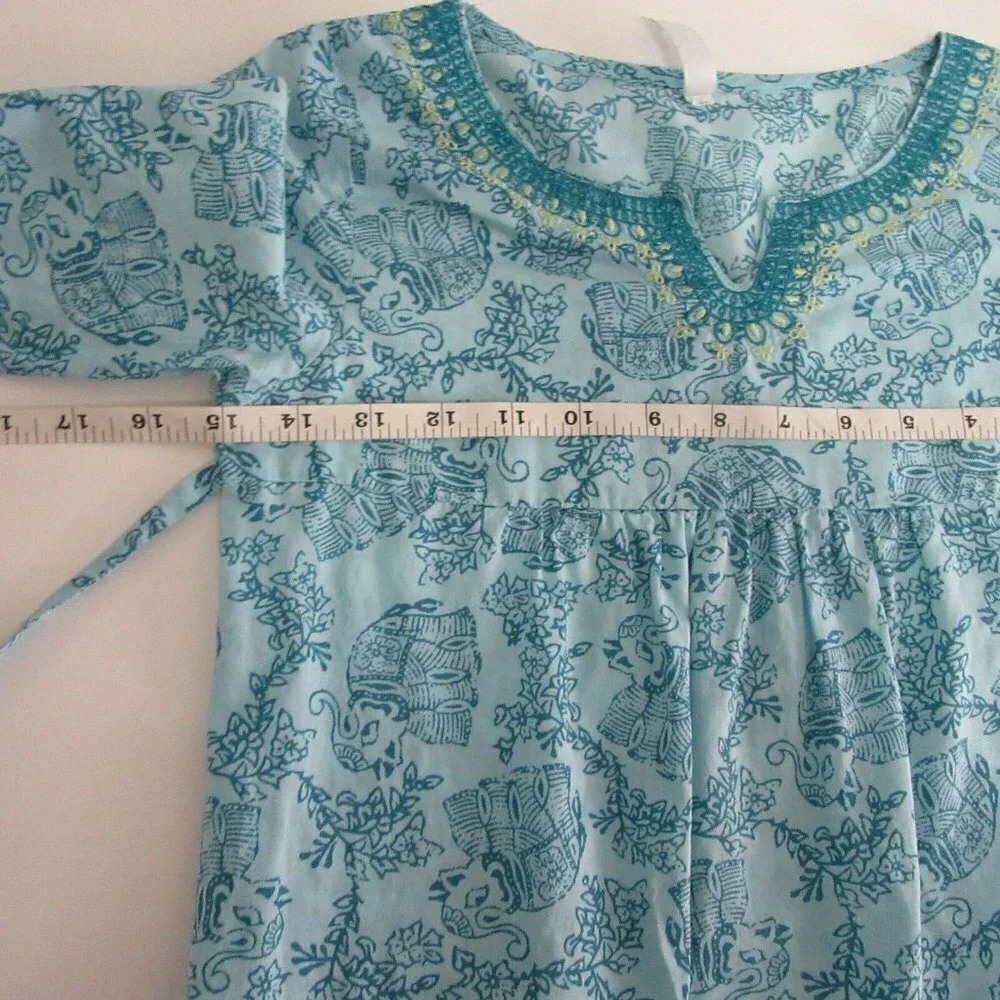 Calypso St Barth For Target Blue Floral Top